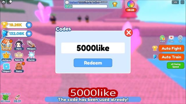 *NEW UPDATE CODES* [UPD] Clicker Fighting Simulator ROBLOX | June 2, 2023 смотреть онлайн