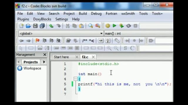C language using CodeBlocks and command line смотреть онлайн