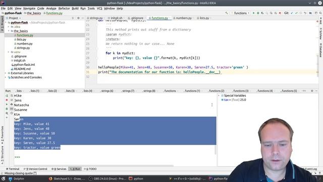 Python Functions Dictionaries and Lambdas смотреть онлайн