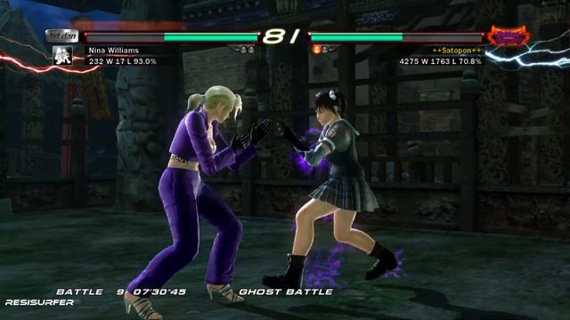 Nina Williams ( Tekken 5 Dark Resurrection Look ) Ultra Hard T6 UHD 4K 60 FPS смотреть онлайн