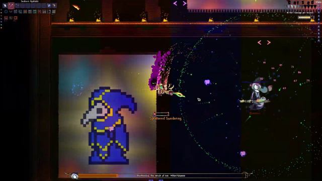 Terraria No-hit - Stars Above #3 - PENTHESILEA, THE WITCH OF INK смотреть онлайн