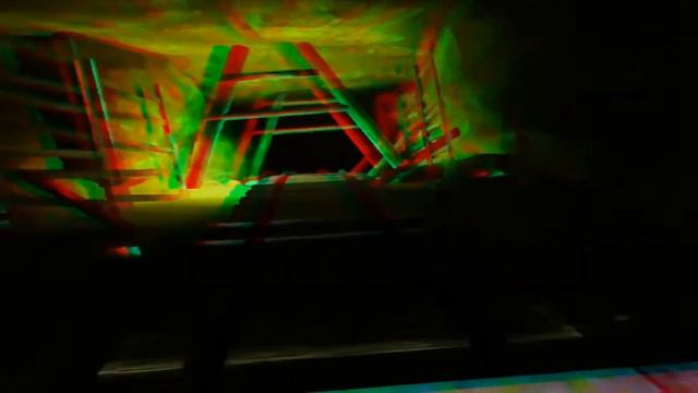 3D Американские горки VIDEO 3D ANAGLYPH RED CYAN смотреть онлайн