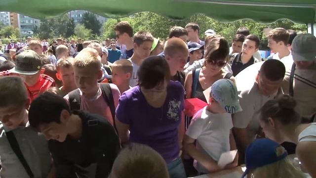 Сдача нормативов ГТО в Волгодонске 30.05.15