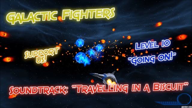 Galactic Fighters - level 10 - Travelling in a Biscuit смотреть онлайн