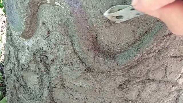 Грядка-цветник из цемента на болоте смотреть онлайн