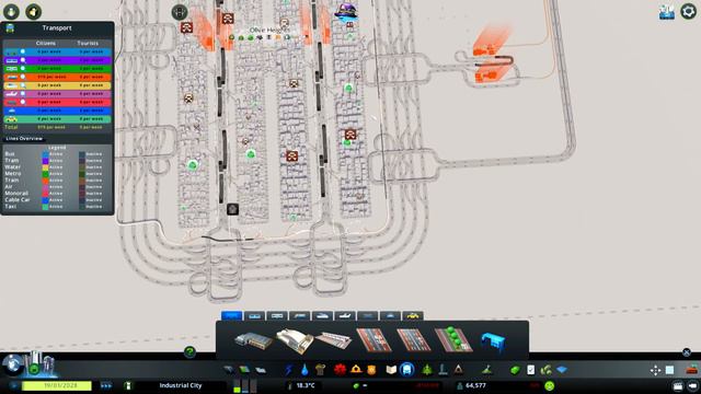 BUILDING A BUS HUB - Cities Skylines PC Gameplay Episode 16 смотреть онлайн