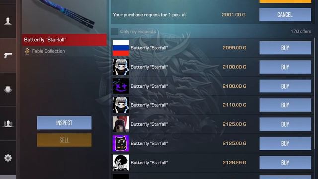 FRAGMOVIE | КУПИЛ БАБОЧКУ STARFALL В STANDOFF 2 смотреть онлайн