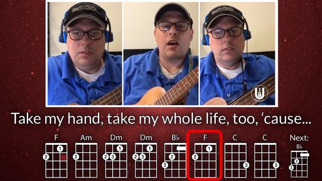 I Can’t Help Falling In Love With You Ukulele Play Along (In F) смотреть онлайн