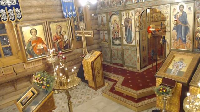 Молебен ап. Андрею Первозванному. Панихида смотреть онлайн