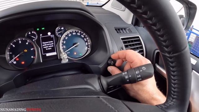 Toyota Prado150 Satellite Navigation Illumination-How To Change Between Day Mode And Night Mode.