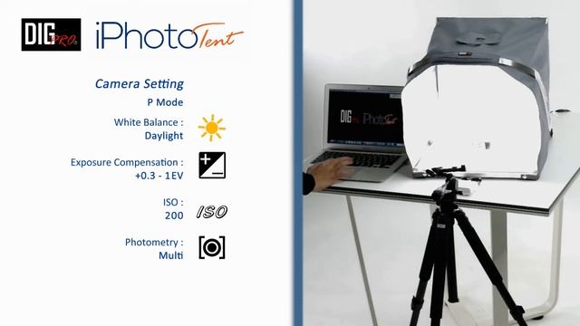 iPhotoTent Portable Mini Studio Make Product Photography Easier смотреть онлайн