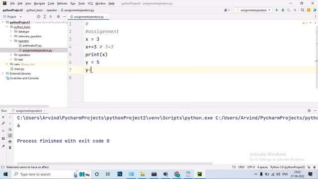 what is Assignment operators in python Hindi . for beginners & fresher in #hindi смотреть онлайн