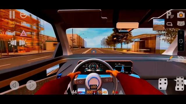 Driving School Sim симулятор вождения на андроид езда по правилам пдд гонки на андроид Mercedes Eqa