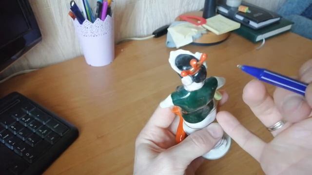 Советские статуэтки, индонезийский танец. смотреть онлайн