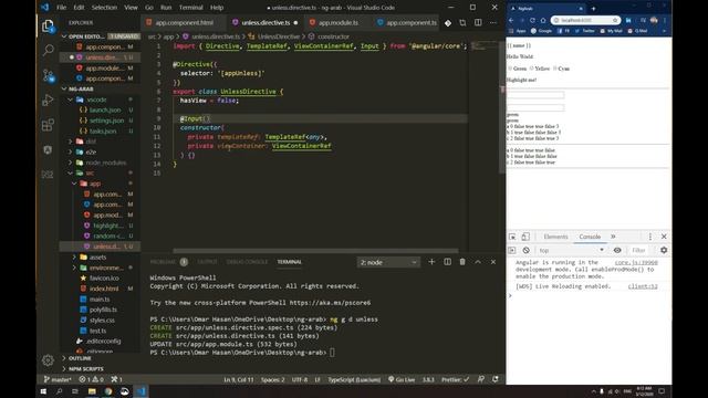 @Directive - Part 5 - Make Your Structural Directives | Master Angular Framework In Arabic смотреть онлайн