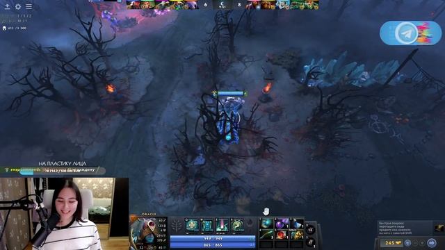 ФУМИМОЧИ СЛУШАЕТ БРАЗИЛЬСКОГО МАЛЬЧИКА ДОТА 2 | FUMIMOCHI DOTA 2 смотреть онлайн