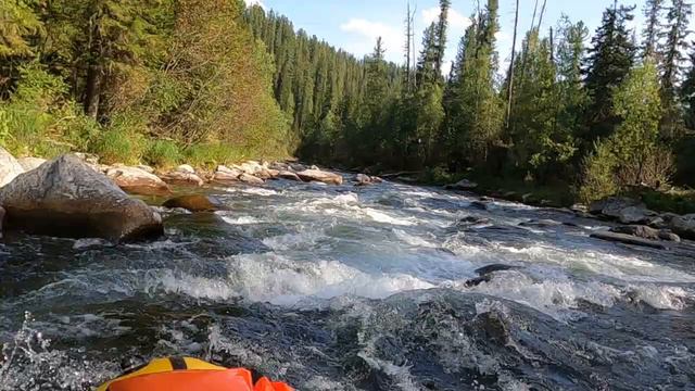 Сплав на пакрафтах по реке Оя 2023 смотреть онлайн