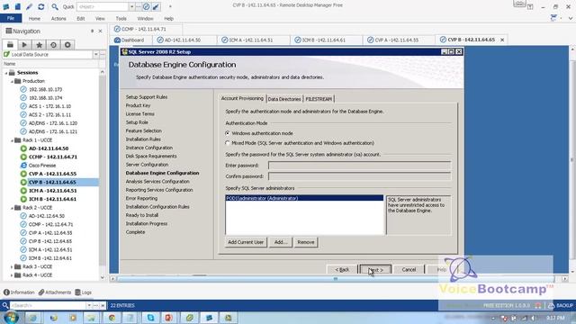 Lab 3 - UCCE 10.5 - Installing Microsoft SQL Server 2008 For UCCE Deployment смотреть онлайн