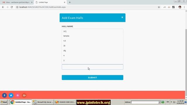 Exam Hall Seating Allotment System | Asp.net, C#.net Final Year Project смотреть онлайн