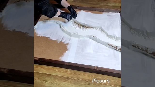 картина со мхом и эпоксидной смолой своими руками смотреть онлайн