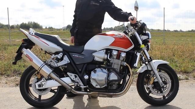 HONDA CB 1300SF SC54 Exhaust Sound G.P.R. + K&N смотреть онлайн