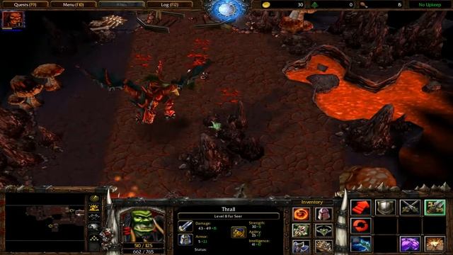 Warcraft III: Reign of Chaos ¦ Orc Campaign: Chapter #7 - The Oracle смотреть онлайн