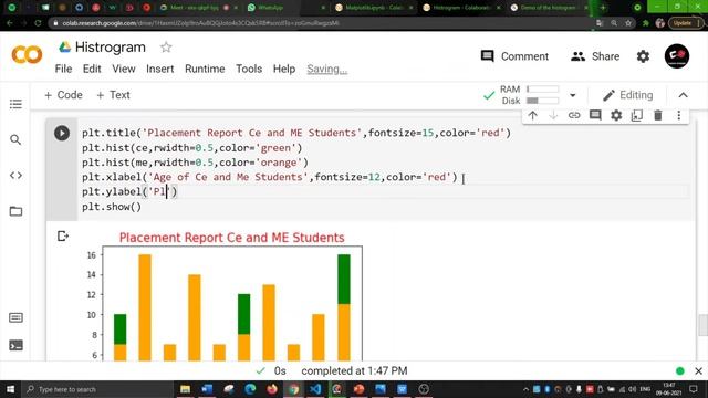 Histogram || Matplotlib Tutorial смотреть онлайн