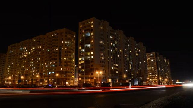 ЖК Московский, Краснодар, Улица Солнечная, вечерний трафик смотреть онлайн