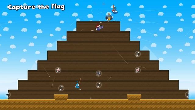 Bounce Rescue! Multiplayer modes (Deathmatch, Capture the Flag, Survive) смотреть онлайн