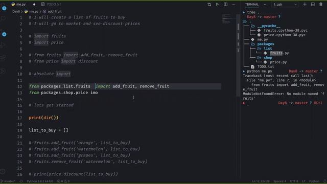 Basic Python Training (Online) - Packages & Modules смотреть онлайн