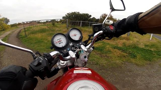 Honda VTR250 0-100