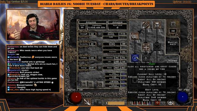 DIABLO DAILIES #6 - NOOBIE TUESDAY - D2 HEROES (5/7) смотреть онлайн