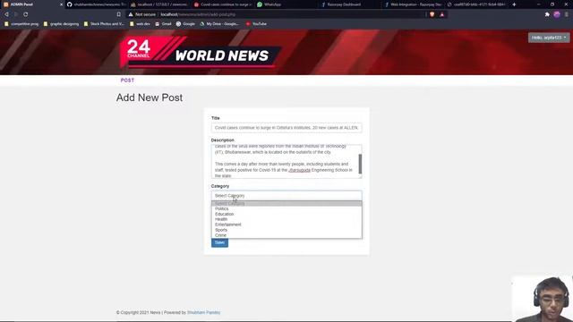 ( Hackoonamatata ) News Cms explaination video смотреть онлайн