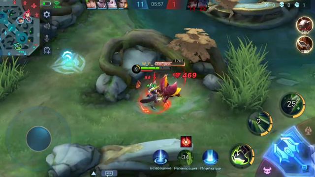 Гайд на аргуса# На ком подняться в соло до мифа# Топовый сплит пушер Mobile Legends bang bang смотреть онлайн