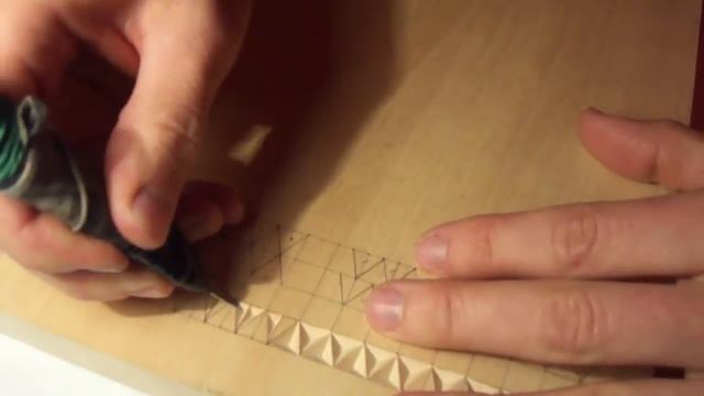 Геометрическая резьба по дереву. Урок 1 (geometric wood carving) смотреть онлайн
