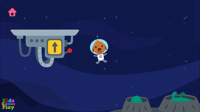 Sago Mini Space Explorer by Sago Mini game for kids смотреть онлайн