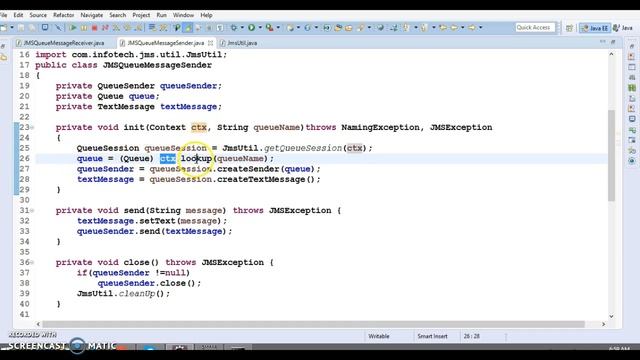 12.Weblogic JMS Example_PART1 смотреть онлайн