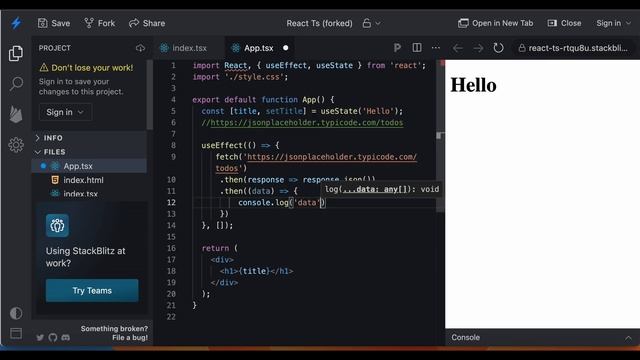 ReactJs Tutorial - 09 - useEffect with Fetch explained in Tamil - 2023 #reactjstutorial #tamil смотреть онлайн