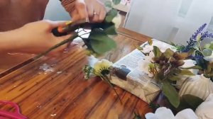 ЦВЕТОЧНАЯ КОМПОЗИЦИЯ на стол молодоженам