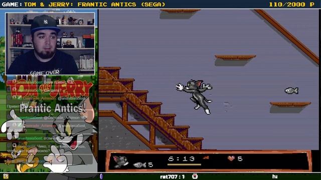 TOM & JERRY: FRANTIC ANTICS ► SEGA ► ПРОХОЖДЕНИЕ ► ЧАСТЬ 1 смотреть онлайн
