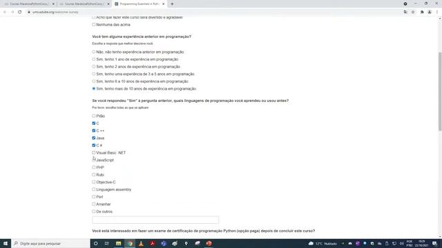 Maratona Python - Aula Inaugural смотреть онлайн