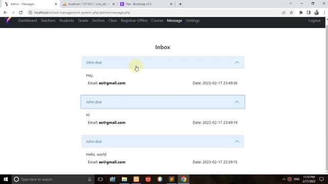 How to Make School Management System Using PHP & MYSQL database Part 20 смотреть онлайн