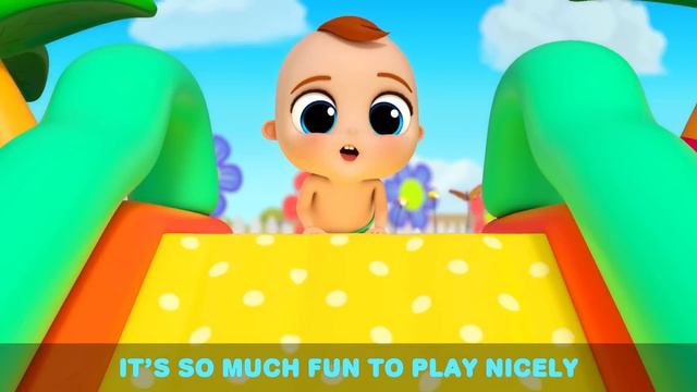 Rain Rain Go Away | LittleAngel | Nursery Rhymes & Cartoons for Kids | Moonbug смотреть онлайн