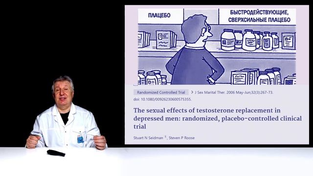 Тестостерон при лечении депрессии.