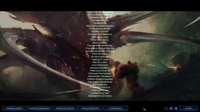 StarCraft 2 Credits смотреть онлайн