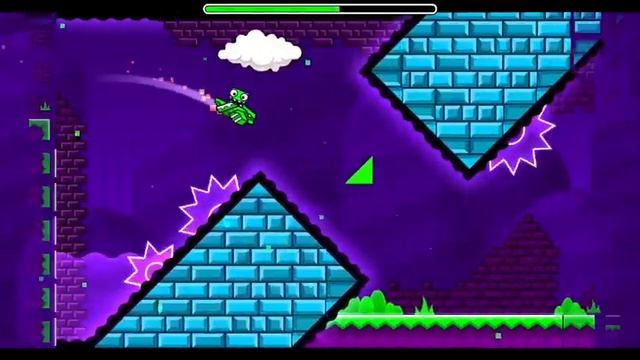 ПРОШОЛ GEOMETRICAL DOMINATOR ! НА 100 % И НА 2 МОНЕТЫ В Geometry Dash ! смотреть онлайн