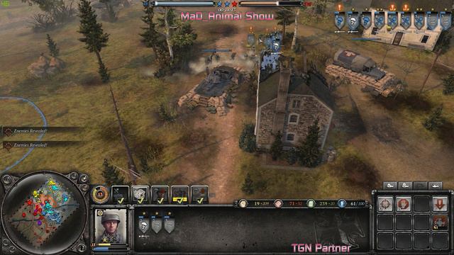 Company Of Heroes 2 Point-Based 3vs3 OKW vs SOV, UKF, USF Online #181 (4K 2021) смотреть онлайн