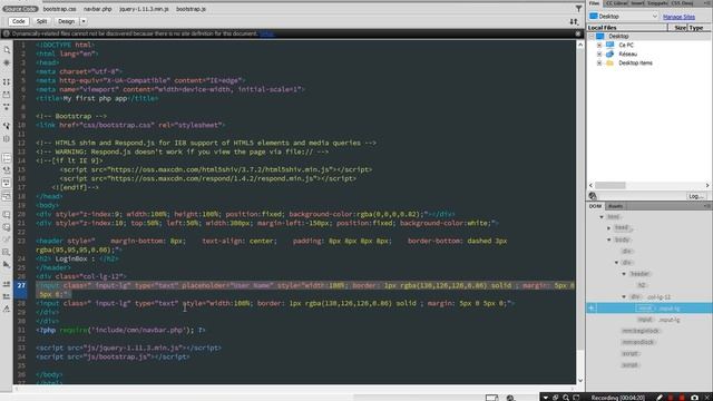 PHP My First App, 02 Pop-up Login Box : CSS (mask & responsiveness) смотреть онлайн