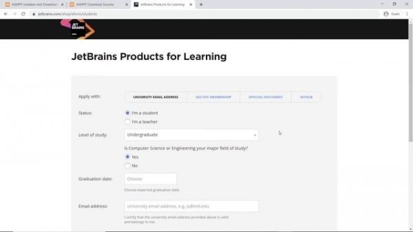 Install XAMPP and PHPStorm on Windows