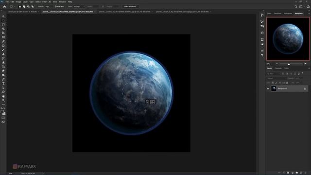 Cloud Planets Photo Manipulation Composite Photoshop Tutorial смотреть онлайн